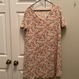 Womens XL Lined Summer Dress